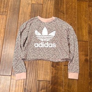 Adidas cropped sweatshirt